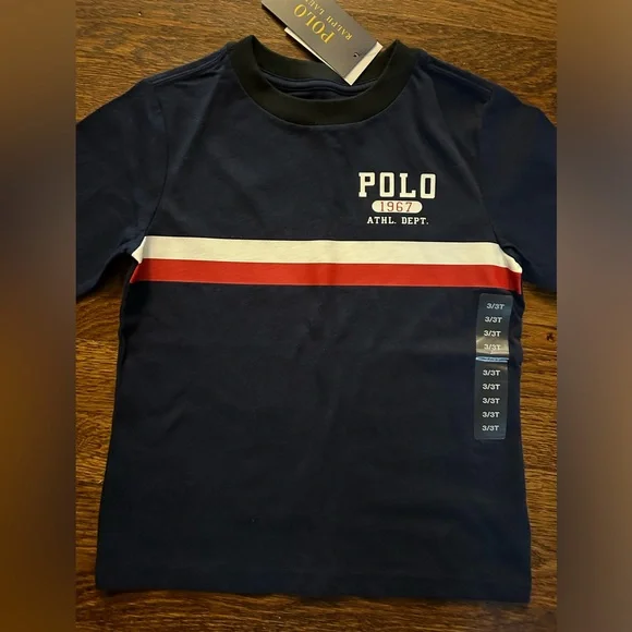 NWT Authentic Polo Ralph Lauren Toddler Long Sleeve T. - Picture 3 of 4